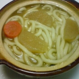 コンソメ野菜スープのうどん